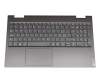 5CB0U43807 teclado incl. topcase original Lenovo CH (suiza) gris/canaso con retroiluminacion