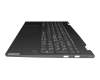 5CB0U43807 teclado incl. topcase original Lenovo CH (suiza) gris/canaso con retroiluminacion