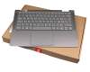 5CB0U43946 teclado incl. topcase original Lenovo CH (suiza) gris/canaso con retroiluminacion