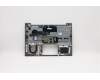 Lenovo 5CB0W44427 C-Cover with keyboard,Portuguese,Mineral Grey,Non_Backlight,Fingerprint