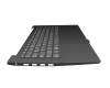 5CB0W44514 teclado incl. topcase original Lenovo DE (alemán) gris/canaso