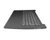 5CB0W44514 teclado incl. topcase original Lenovo DE (alemán) gris/canaso