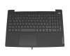 5CB0X56152 teclado incl. topcase original Lenovo DE (alemán) negro/canaso con retroiluminacion Fingerprint
