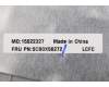 Lenovo 5CB0X56272 COVER UpperCaseASM_US INTE L81YKNBLFPPG