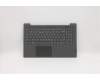 Lenovo 5CB0X56362 C-Abdeckung mit Tastatur, Englisch (US, Euro), Platingrau, Ohne_Hintergrundbeleuchtung, Ohne_Fingerabdruckscanner