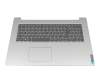 5CB0X56848 teclado incl. topcase original Lenovo DE (alemán) gris/plateado