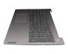 5CB0X57489 teclado incl. topcase original Lenovo DE (alemán) gris/plateado