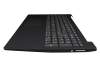 5CB0Y99417 teclado incl. topcase original Lenovo DE (alemán) gris oscuro/canaso