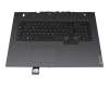 5CB0Z21114 teclado incl. topcase original Lenovo DE (alemán) negro/negro con retroiluminacion