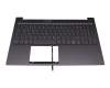 5CB1B10119 teclado incl. topcase original Lenovo DE (alemán) negro/canaso con retroiluminacion