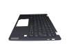 5CB1B22418 teclado incl. topcase original Lenovo DE (alemán) azul/azul con retroiluminacion (Abyss Blue)