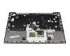 5CB1B32916 teclado incl. topcase original Lenovo US (Inglés) gris/canaso con retroiluminacion