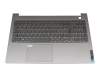 5CB1B34970 teclado incl. topcase original Lenovo DE (alemán) gris/canaso con retroiluminacion