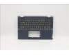 Lenovo 5CB1B36380 C-Cover with keyboard, German, Abyss Blue, Backlight