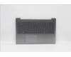 Lenovo 5CB1B64661 C-Cover with keyboard, Belgian, Arctic Grey, Backlight, Fingerprint