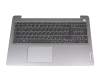 5CB1B68924 teclado incl. topcase original Lenovo DE (alemán) negro/canaso