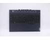 Lenovo 5CB1D05076 C-Cover with keyboard,Portuguese,Phantom Blue,White Backlight