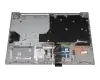 5CB1D70715 teclado incl. topcase original Lenovo DE (alemán) gris/canaso con retroiluminacion