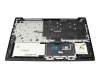 5CB1F36590 teclado incl. topcase original Lenovo US (Inglés) gris/negro