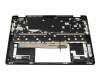 5CB1H24591 teclado incl. topcase original Lenovo DE (alemán) azul/azul con retroiluminacion