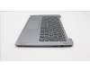 Lenovo 5CB1H72723 C-Cover with keyboard,Nordic,Arctic Grey,Non_FingerPrint