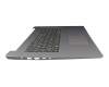 5CB1H80740 teclado incl. topcase original Lenovo DE (alemán) negro/canaso con retroiluminacion
