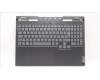Lenovo 5CB1J04284 C-Cover with keyboard,Czech Slovakian,Onyx Grey,RGB Backlight