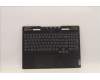 Lenovo 5CB1J04349 C-Cover with keyboard,English,Onyx Grey,White Backlight