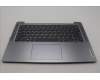 Lenovo 5CB1K97975 C-Cover with keyboard, US English Euro, Arctic Grey, Non-Backlight, Non-Fingerprint, US
