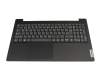 5CB1L09254 teclado incl. topcase original Lenovo DE (alemán) negro/negro