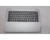 Lenovo 5CB1L10840 C-Cover with keyboard,Arabic,Cloud Grey,Backlight,Non_Fingerprint