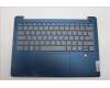 Lenovo 5CB1L11153 C-Cover with keyboard, Czech Slovakian, Abyss Blue, Backlight, FingerPrint, UK