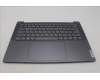 Lenovo 5CB1L39368 C-Cover with keyboard,Arabic,Storm Grey,Puresight Logo