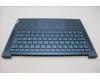 Lenovo 5CB1L50342 C-Abdeckung mit Tastatur, Skandinavien, Aquamarinblau, Ohne Puresight-Logo