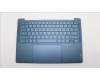 Lenovo 5CB1L50347 C-Abdeckung mit Tastatur, Russisch, Aquamarinblau, Puresight-Logo
