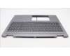 Lenovo 5CB1L50430 C-Abdeckung mit Tastatur, Belgisch, arktisgrau, Ohne Fingerabdruck, GB