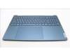 Lenovo 5CB1L55172 C-Abdeckung mit Tastatur, Ukraine, Aquamarinblau