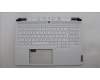 Lenovo 5CB1L83645 C-Cover with keyboard,UK English,White,RGB Backlight