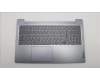 Lenovo 5CB1L99515 C-Cover with keyboard,German,Arctic Grey,Backlight