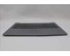 Lenovo 5CB1M46897 C-Cover with keyboard, Portuguese, Arctic Grey, Backlight, UK