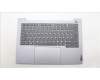 Lenovo 5CB1M48518 C-Cover with keyboard, UK English, Arctic Grey, Non-Backlight, UK