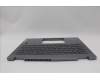 Lenovo 5CB1N61322 C-Cover with keyboard, Bulgarian, Luna Grey, w/Storm Grey Keycaps, UK