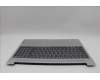 Lenovo 5CB1N78887 C-Cover with keyboard, US English Euro, Cloud Grey, Backlight, Non-Fingerprint, US