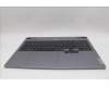 Lenovo 5CB1N84657 C-Cover with keyboard,Spanish,Luna Grey,Backlight