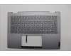 Lenovo 5CB1N96894 C-Cover with keyboard, Spanish, Arctic Grey, Non-FingerPrint, UK