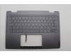 Lenovo 5CB1N97664 C-Cover with keyboard, Belgian, Storm Grey, Non-FingerPrint, UK