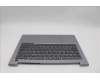 Lenovo 5CB1P00911 C-Cover with keyboard, French, Arctic Grey, US