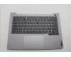 Lenovo 5CB1P31083 C-Cover with keyboard, German, Arctic Grey, UK