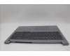 Lenovo 5CB1P31127 C-Cover with keyboard, Switzerland, Arctic Grey, Backlight, UK
