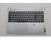 Lenovo 5CB1P35976 C-Cover with keyboard, Switzerland, Cloud Grey, Non-Backlight, FingerPrint, UK